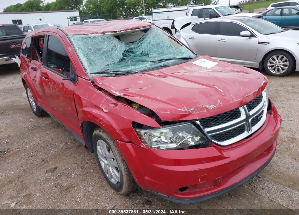 2015 DODGE JOURNEY AMERICAN VALUE PKG VIN: 3C4PDCAB4FT512053