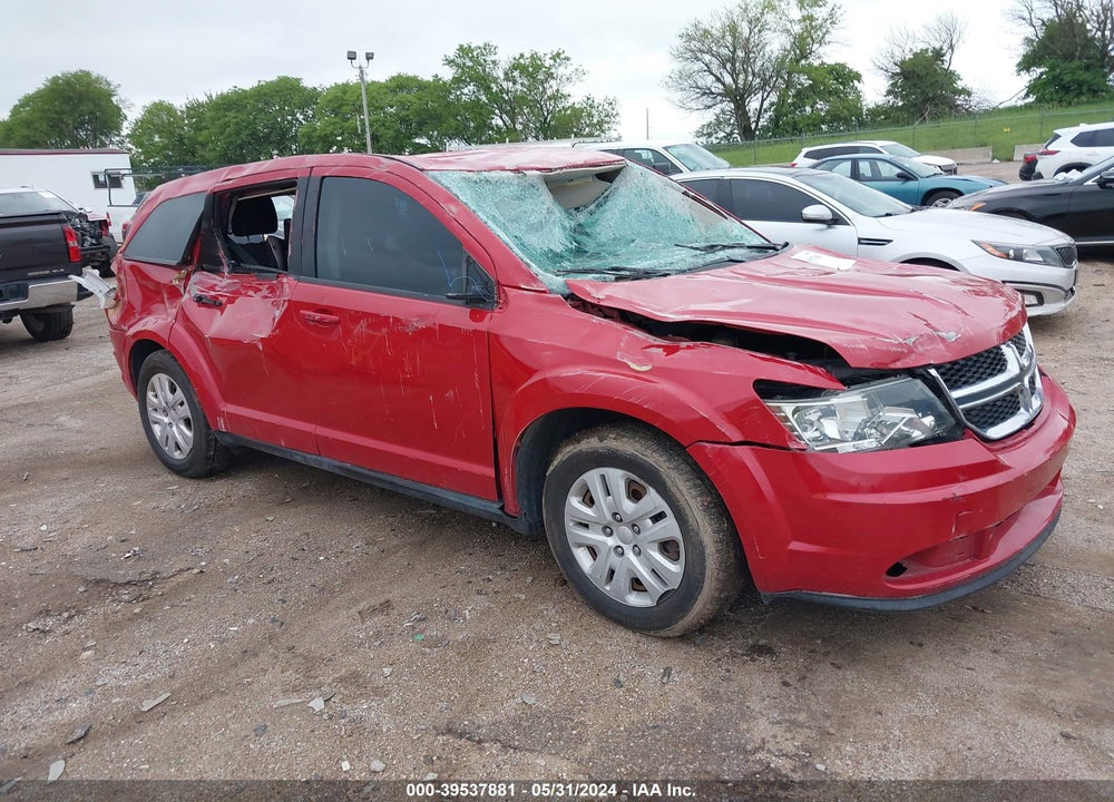 2015 DODGE JOURNEY AMERICAN VALUE PKG VIN: 3C4PDCAB4FT512053