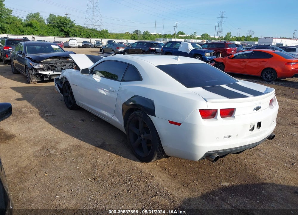 2013 CHEVROLET CAMARO 2LT VIN: 2G1FC1E32D9172173