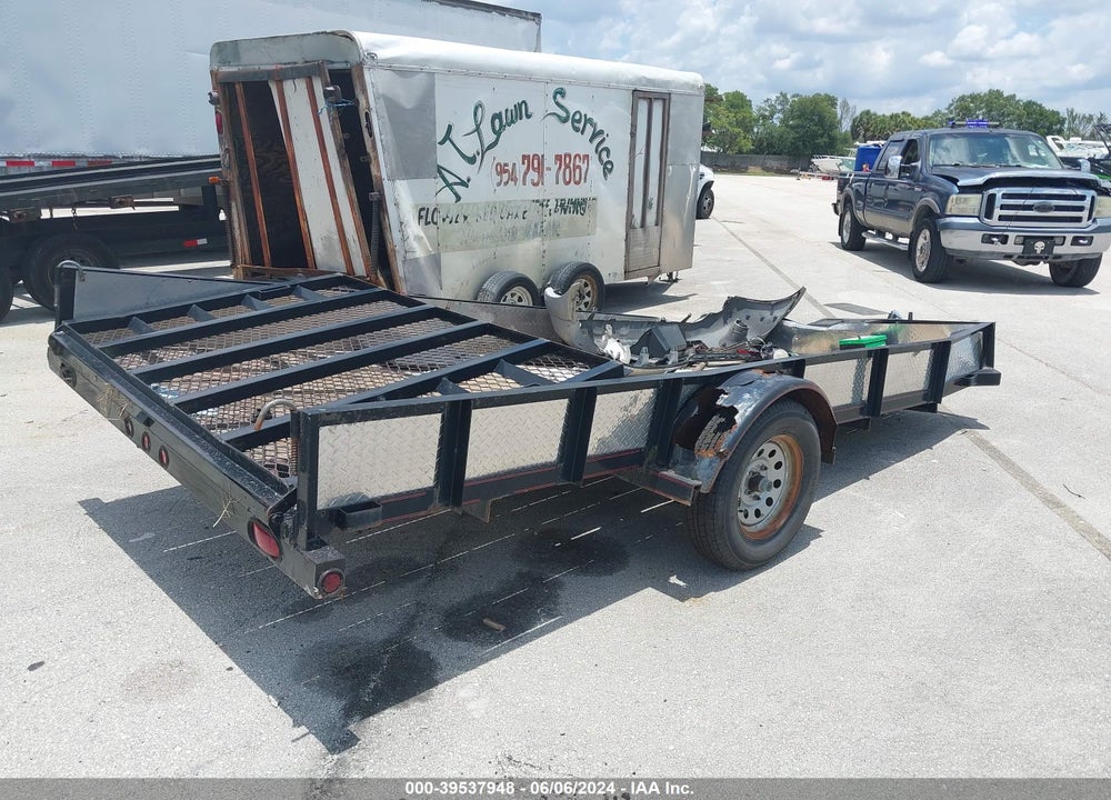 2015 TRAILER PARKER VIN: 13ZSA1412F1001923