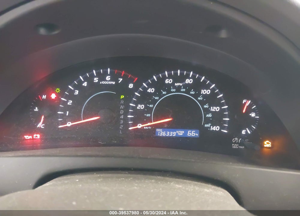 2009 TOYOTA CAMRY LE VIN: 4T4BE46K99R099628