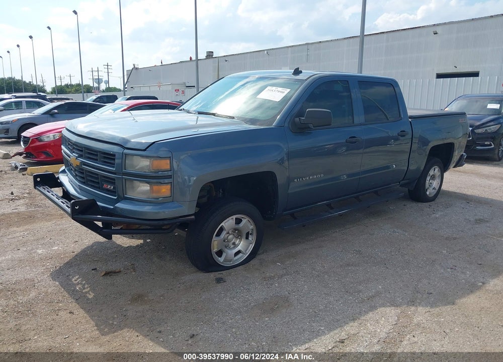 2014 CHEVROLET SILVERADO 1500 2LT VIN: 3GCUKREC1EG388166