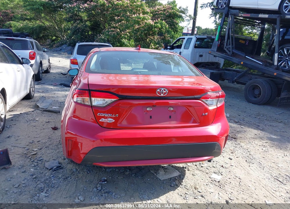 2020 TOYOTA COROLLA LE VIN: 5YFEPRAE9LP078979