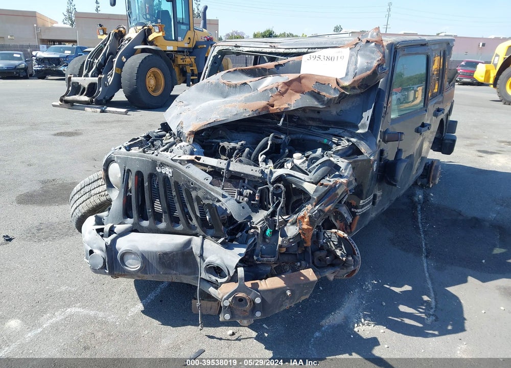 2017 JEEP WRANGLER UNLIMITED SPORT 4X4 VIN: 1C4BJWDG3HL751636
