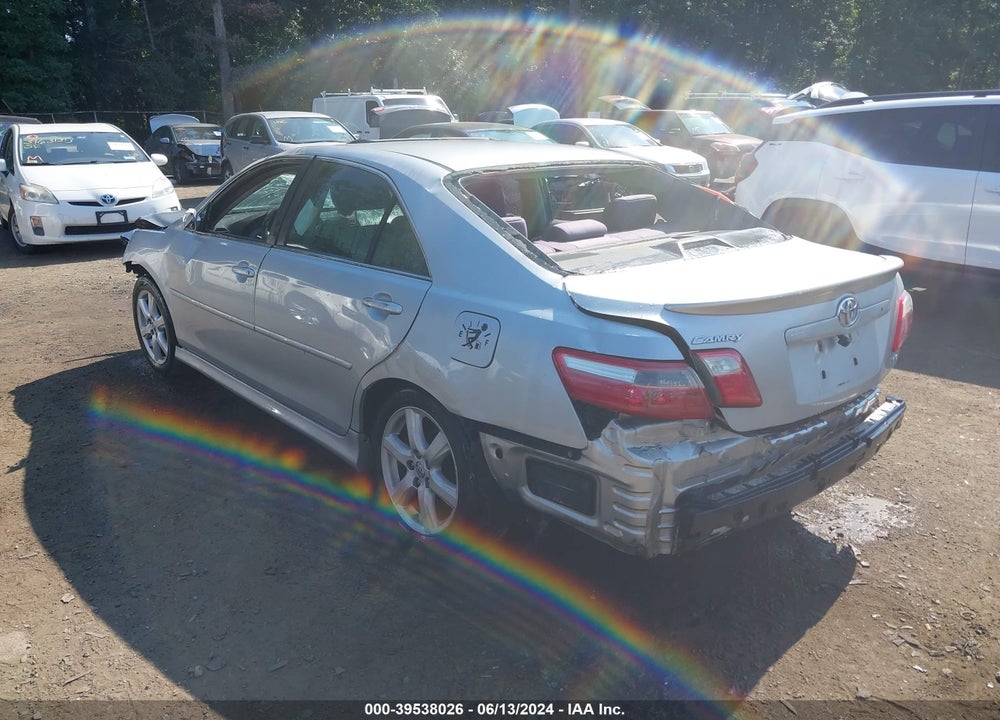 2007 TOYOTA CAMRY SE VIN: 4T1BE46KX7U683222
