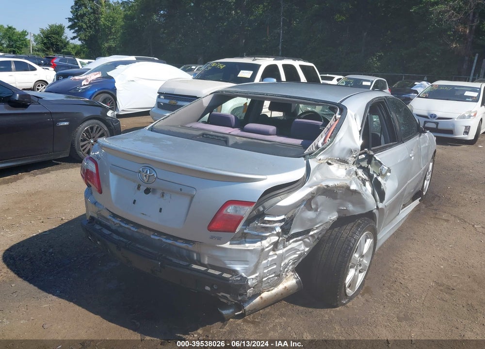 2007 TOYOTA CAMRY SE VIN: 4T1BE46KX7U683222