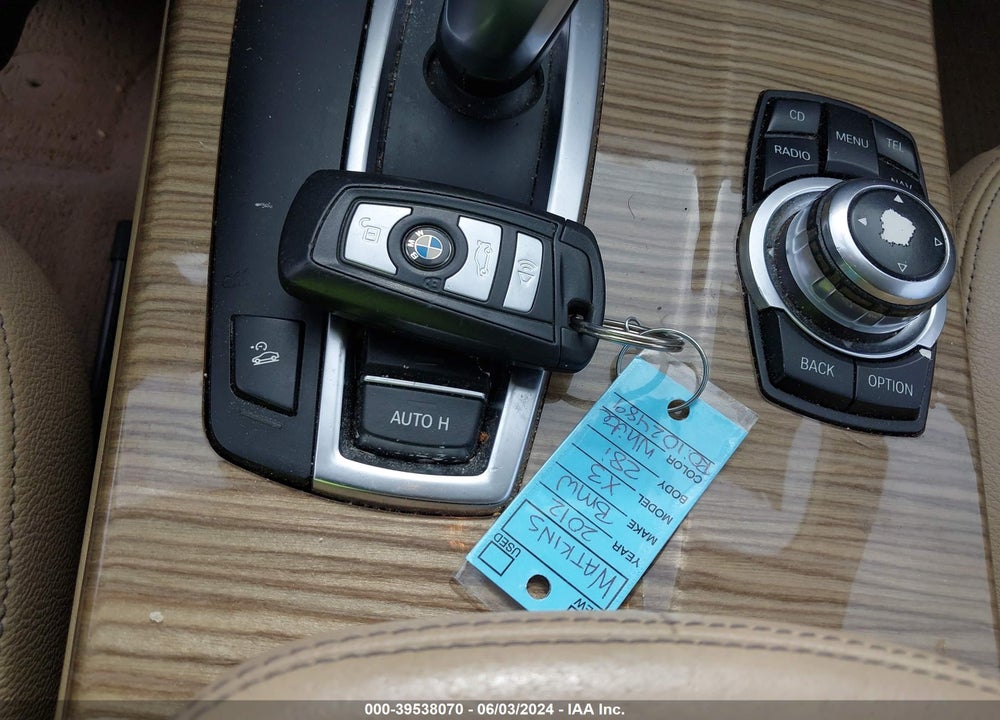 2012 BMW X3 XDRIVE28I VIN: 5UXWX5C58CL718410