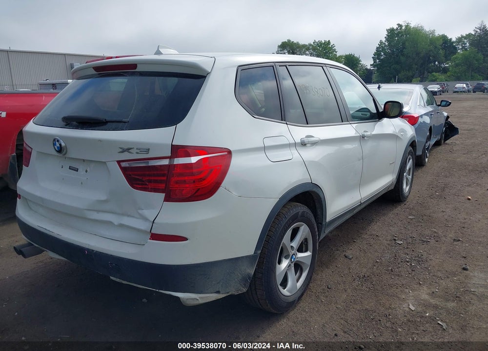 2012 BMW X3 XDRIVE28I VIN: 5UXWX5C58CL718410