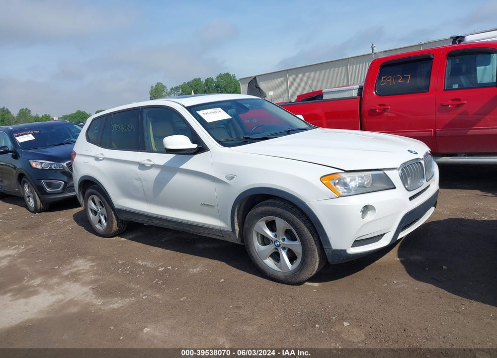 2012 BMW X3 XDRIVE28I VIN: 5UXWX5C58CL718410