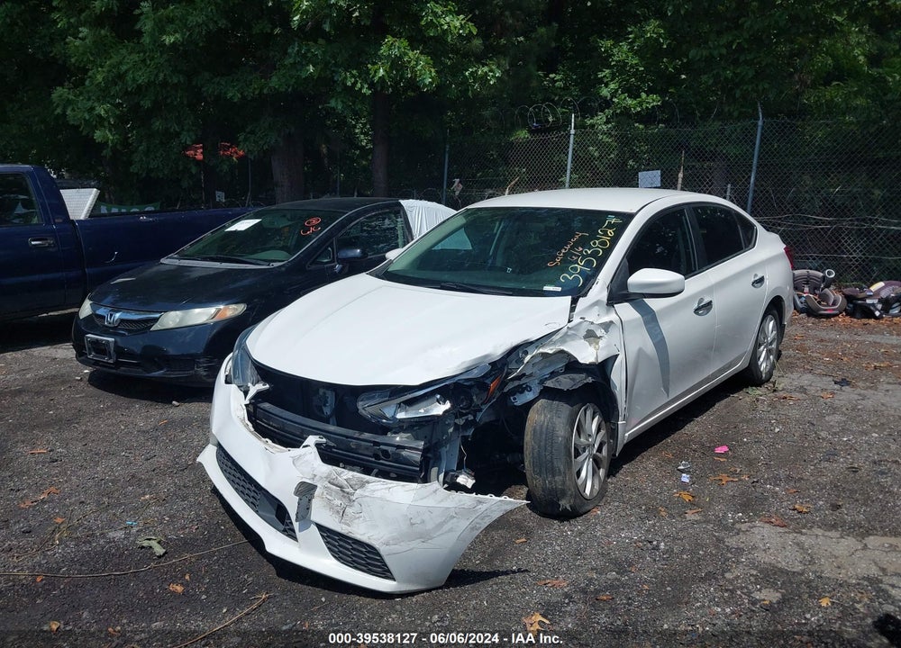 2018 NISSAN SENTRA SV VIN: 3N1AB7AP4JL635443