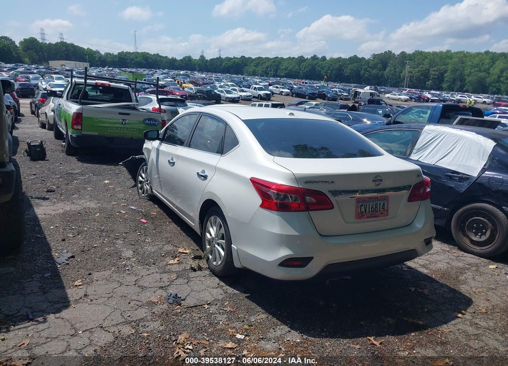 2018 NISSAN SENTRA SV VIN: 3N1AB7AP4JL635443