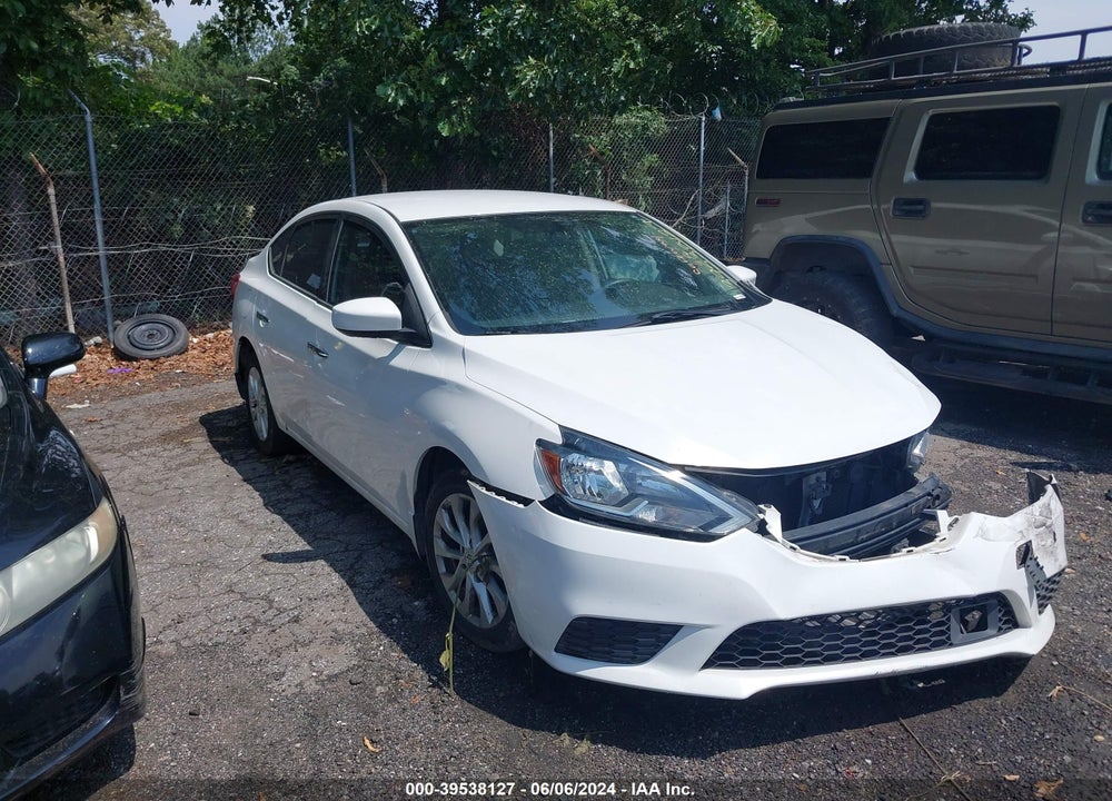 2018 NISSAN SENTRA SV VIN: 3N1AB7AP4JL635443