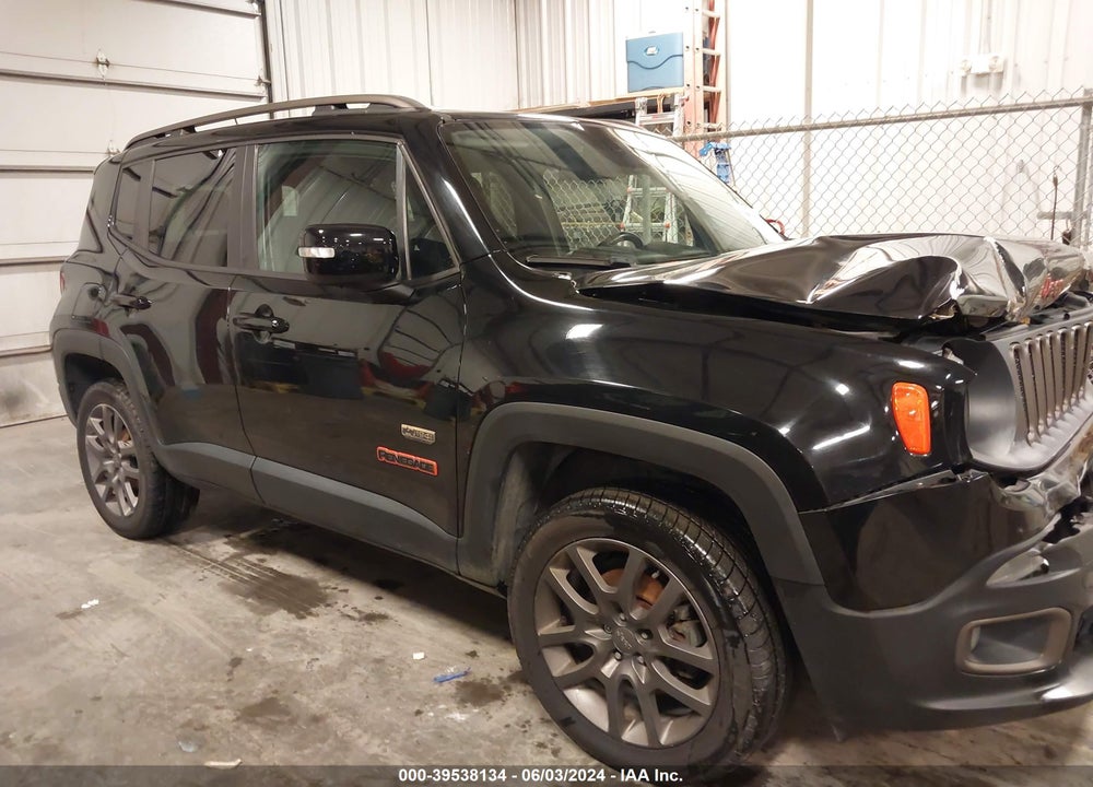 2016 JEEP RENEGADE 75TH ANNIVERSARY VIN: ZACCJBBT8GPD87981
