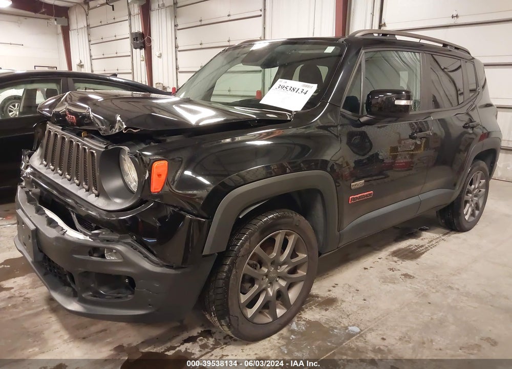 2016 JEEP RENEGADE 75TH ANNIVERSARY VIN: ZACCJBBT8GPD87981