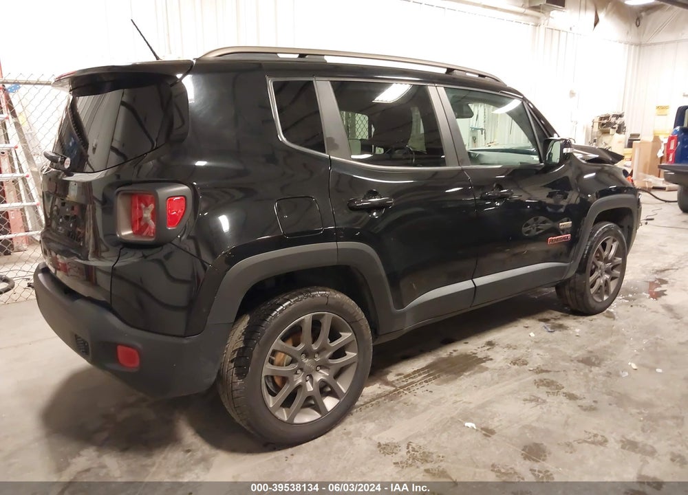 2016 JEEP RENEGADE 75TH ANNIVERSARY VIN: ZACCJBBT8GPD87981