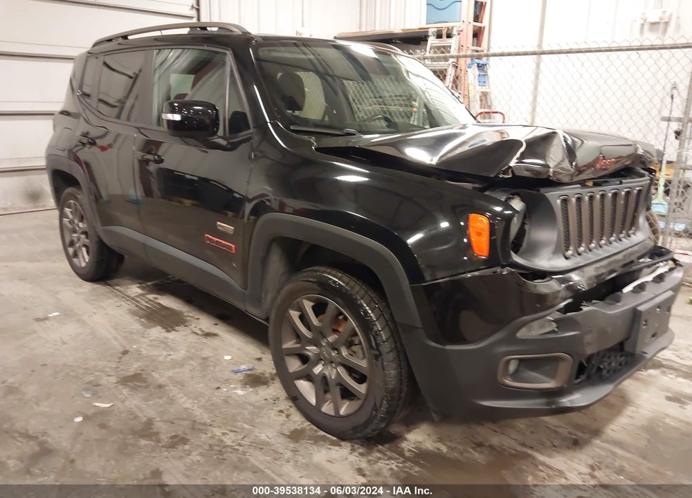 2016 JEEP RENEGADE 75TH ANNIVERSARY VIN: ZACCJBBT8GPD87981