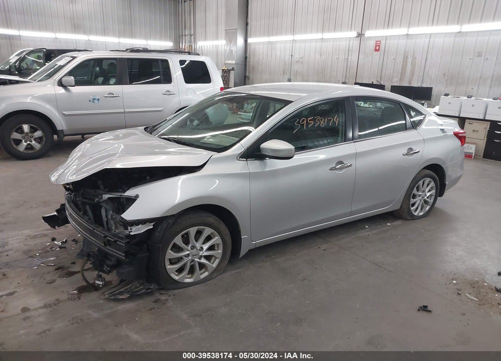 2019 NISSAN SENTRA SV VIN: 3N1AB7AP4KY410010
