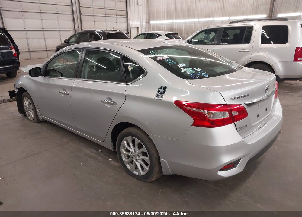 2019 NISSAN SENTRA SV VIN: 3N1AB7AP4KY410010