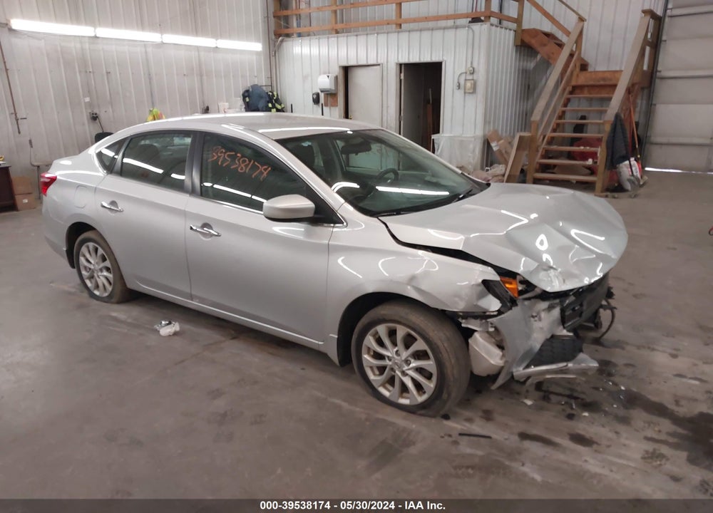 2019 NISSAN SENTRA SV VIN: 3N1AB7AP4KY410010