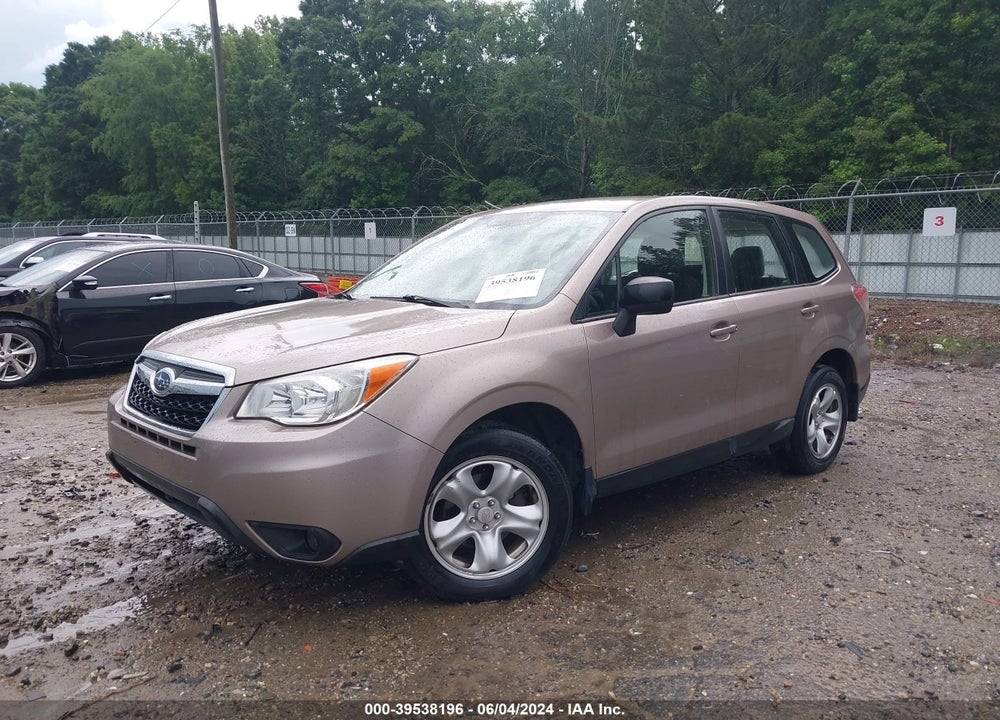2014 SUBARU FORESTER 2.5I VIN: JF2SJAAC1EH464817