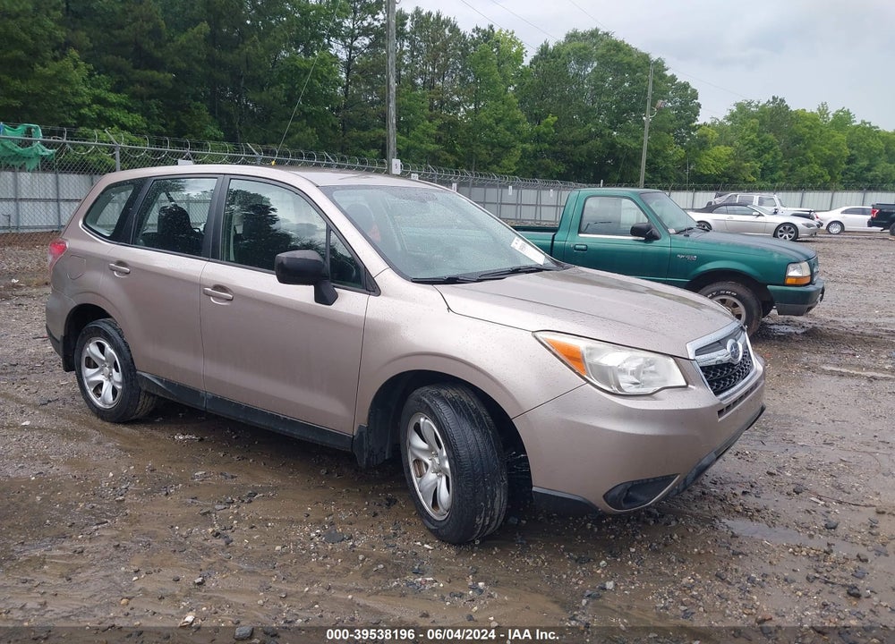 2014 SUBARU FORESTER 2.5I VIN: JF2SJAAC1EH464817