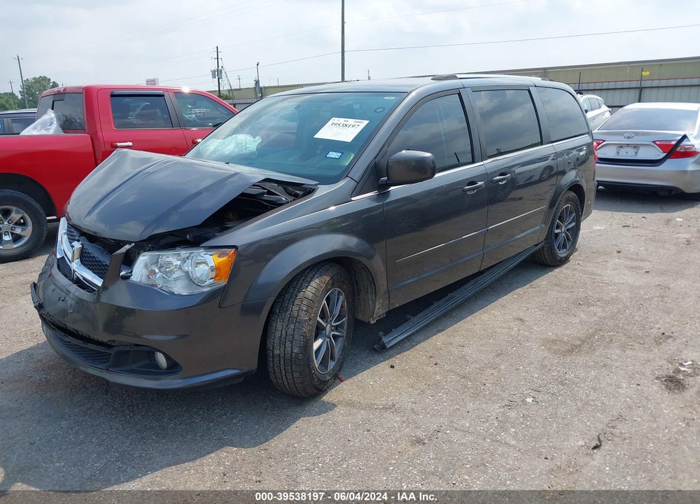 2017 DODGE GRAND CARAVAN SXT VIN: 2C4RDGCG6HR561110