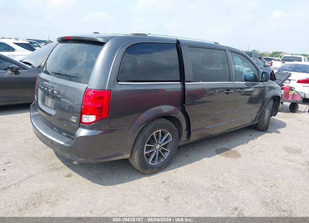 2017 DODGE GRAND CARAVAN SXT VIN: 2C4RDGCG6HR561110