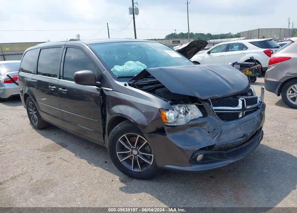 2017 DODGE GRAND CARAVAN SXT VIN: 2C4RDGCG6HR561110