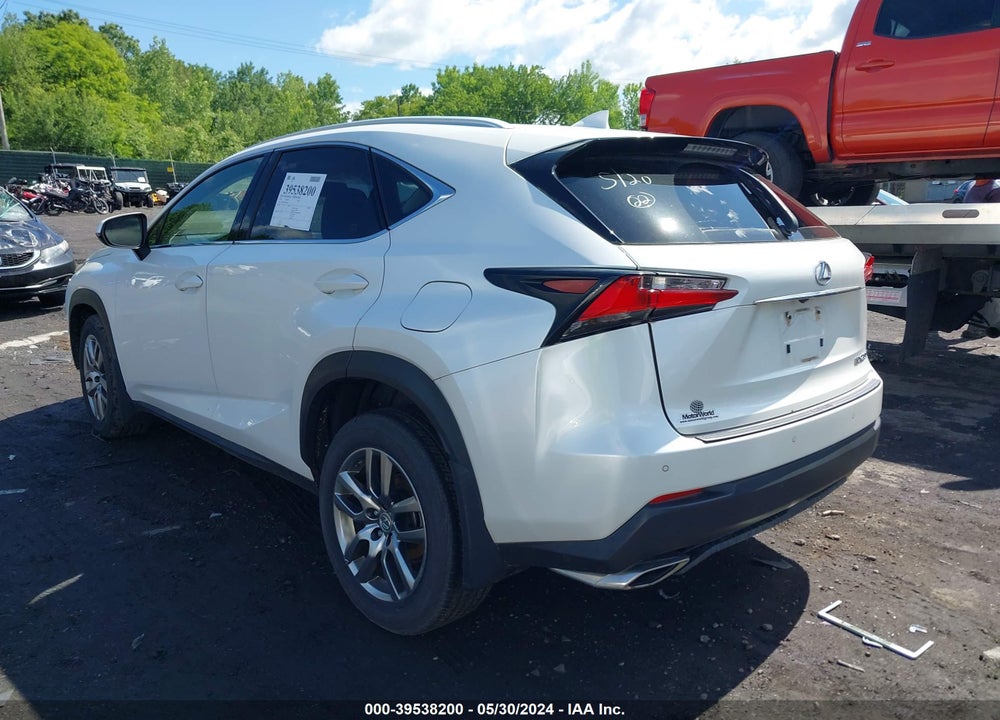 2015 LEXUS NX 200T VIN: JTJBARBZ9F2023423