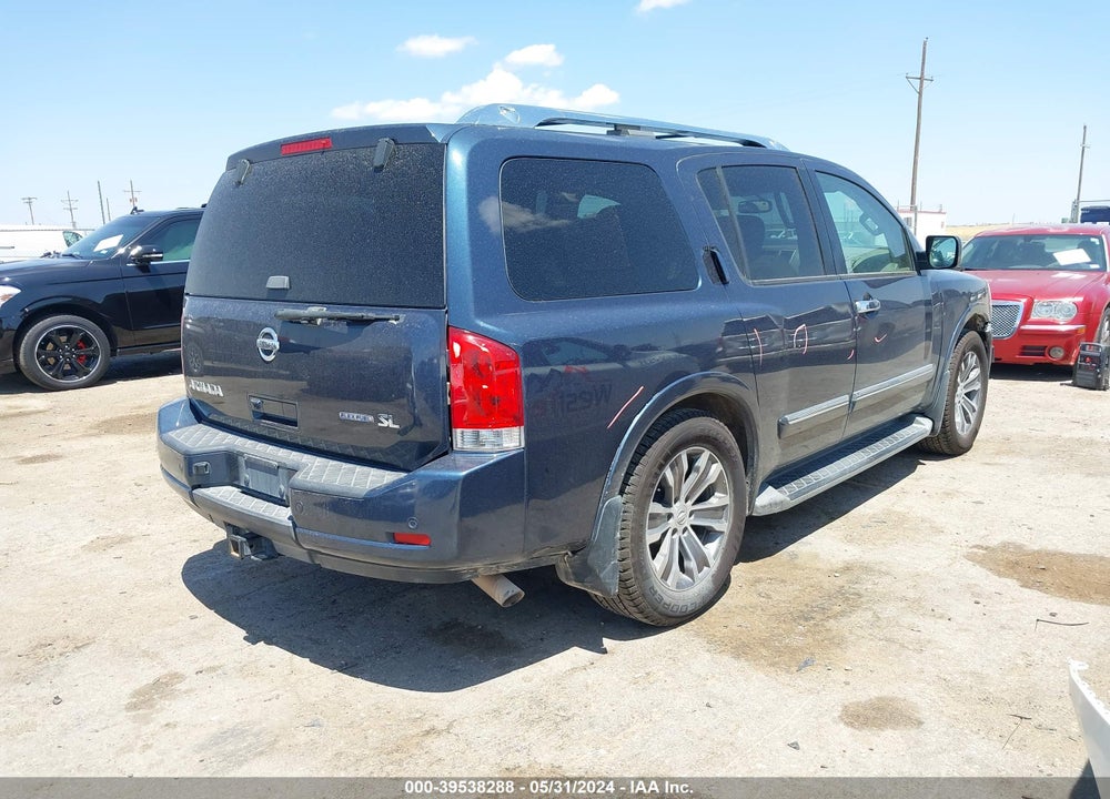 2015 NISSAN ARMADA SL VIN: 5N1BA0ND9FN618328