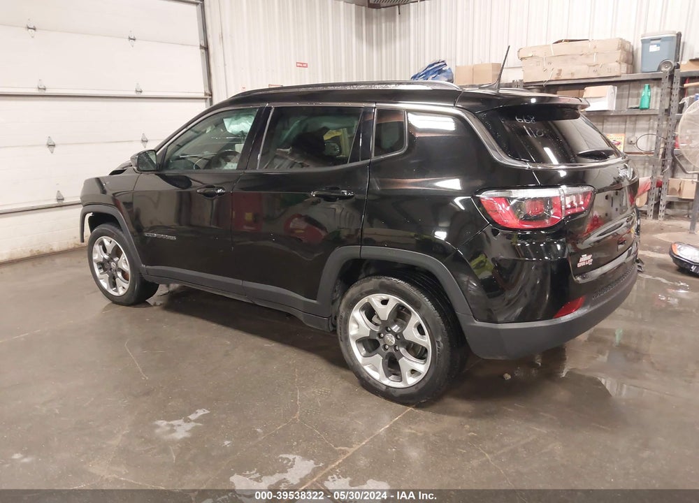 2018 JEEP COMPASS LIMITED FWD VIN: 3C4NJCCB9JT351334