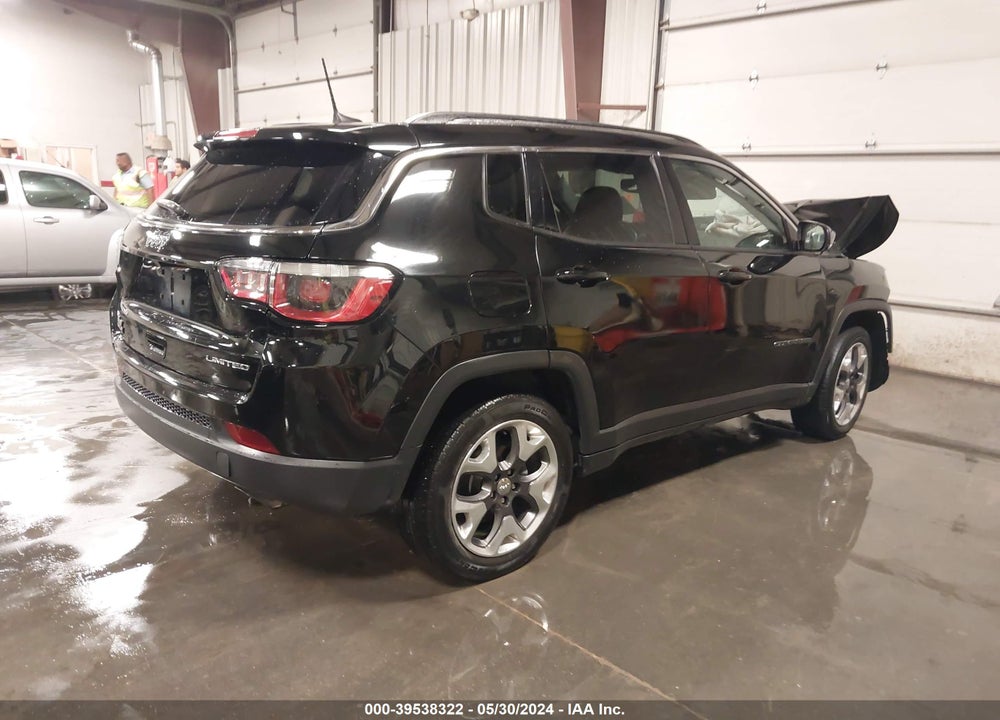 2018 JEEP COMPASS LIMITED FWD VIN: 3C4NJCCB9JT351334