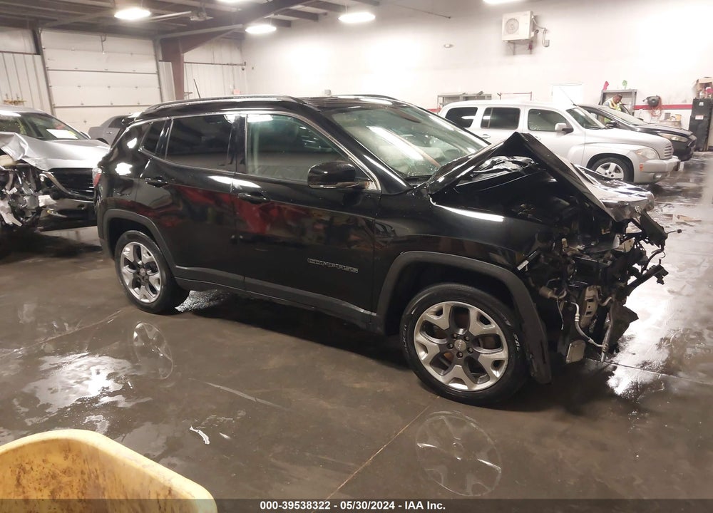 2018 JEEP COMPASS LIMITED FWD VIN: 3C4NJCCB9JT351334