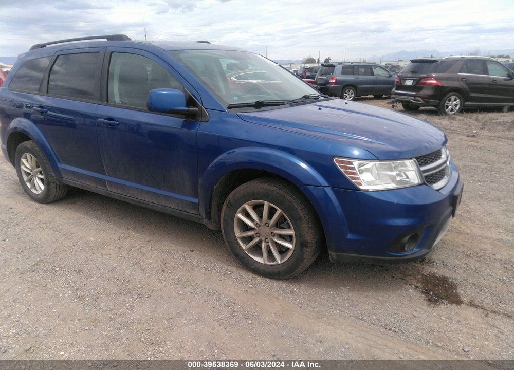 2015 DODGE JOURNEY SXT VIN: 3C4PDCBG1FT743292