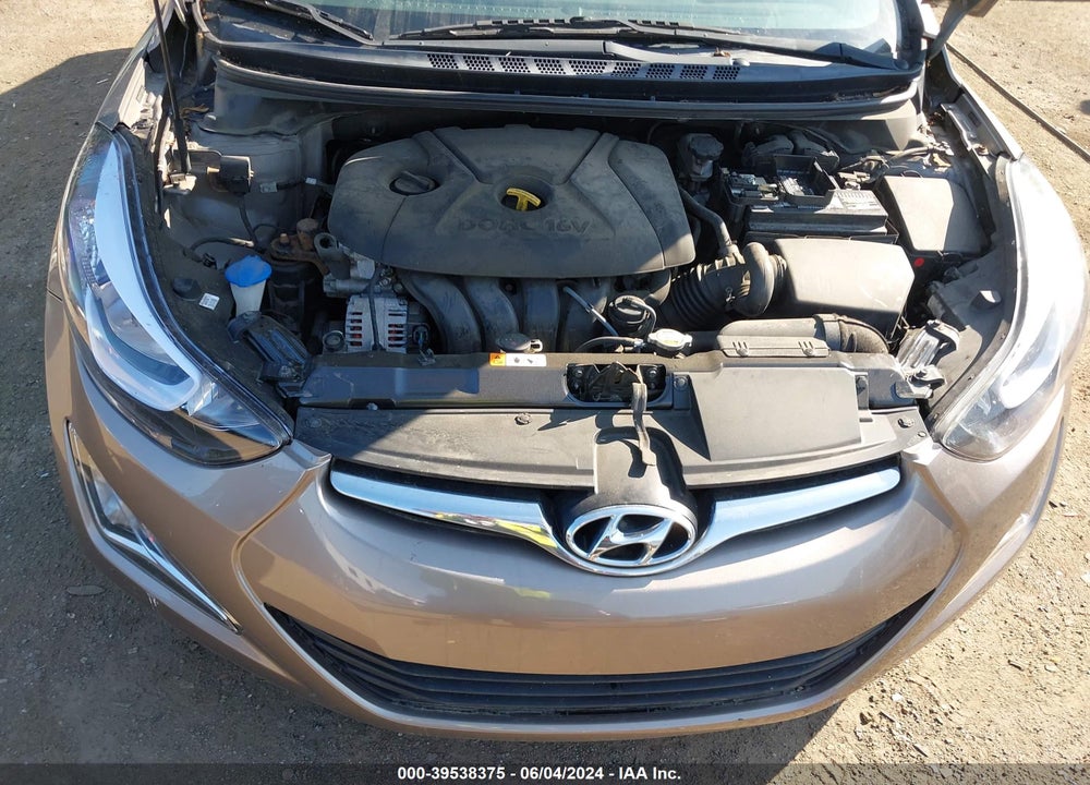 2014 HYUNDAI ELANTRA SE VIN: 5NPDH4AE5EH529658