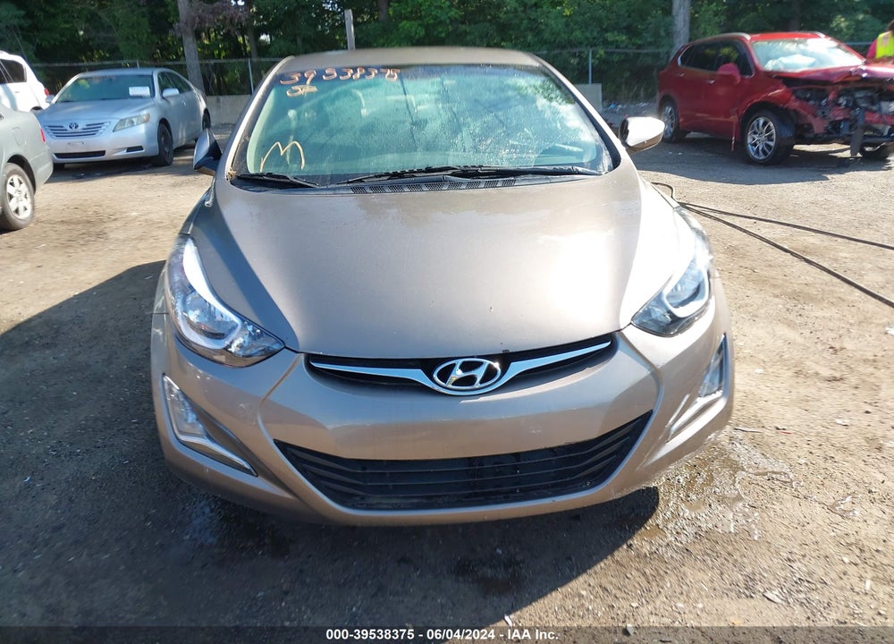 2014 HYUNDAI ELANTRA SE VIN: 5NPDH4AE5EH529658