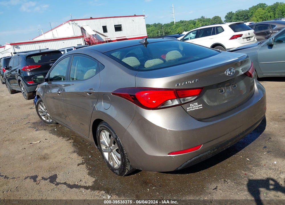 2014 HYUNDAI ELANTRA SE VIN: 5NPDH4AE5EH529658