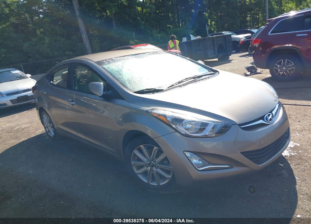 2014 HYUNDAI ELANTRA SE VIN: 5NPDH4AE5EH529658