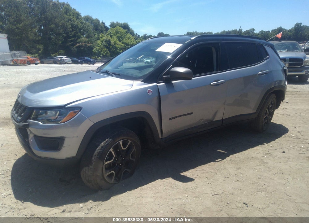 2019 JEEP COMPASS TRAILHAWK 4X4 VIN: 3C4NJDDB8KT620106