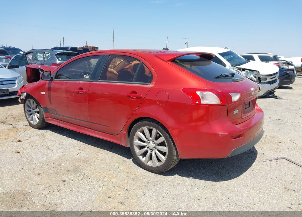 2010 MITSUBISHI LANCER SPORTBACK GTS VIN: JA32X8HWXAU009888