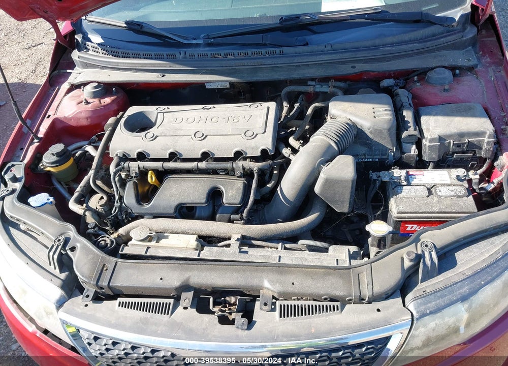 2011 KIA FORTE EX VIN: KNAFU4A23B5415581