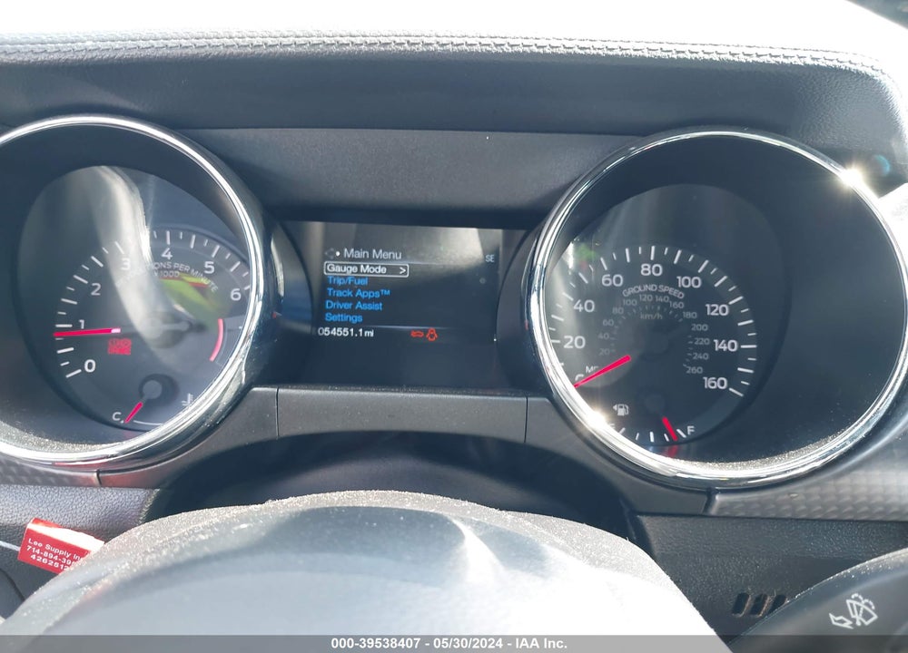 2017 FORD MUSTANG GT VIN: 1FA6P8CFXH5256008