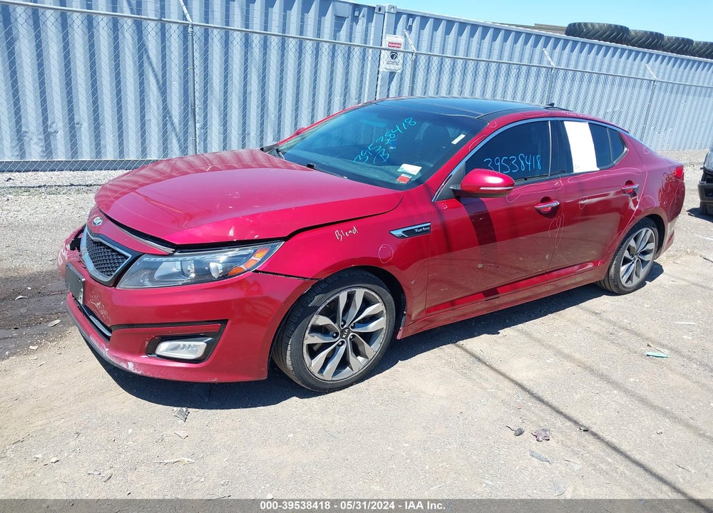 2015 KIA OPTIMA SX TURBO VIN: 5XXGR4A60FG369964