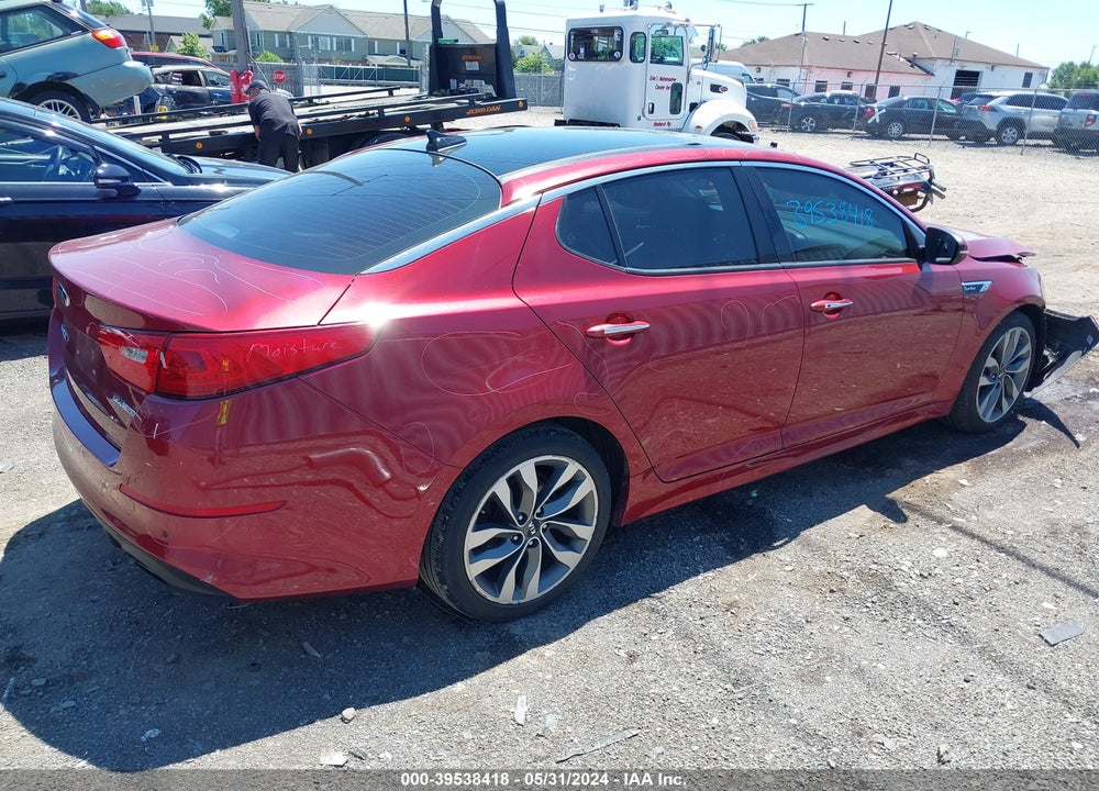 2015 KIA OPTIMA SX TURBO VIN: 5XXGR4A60FG369964