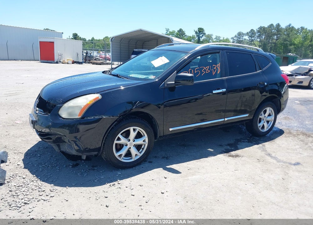 2011 NISSAN ROGUE SV VIN: JN8AS5MV7BW665676