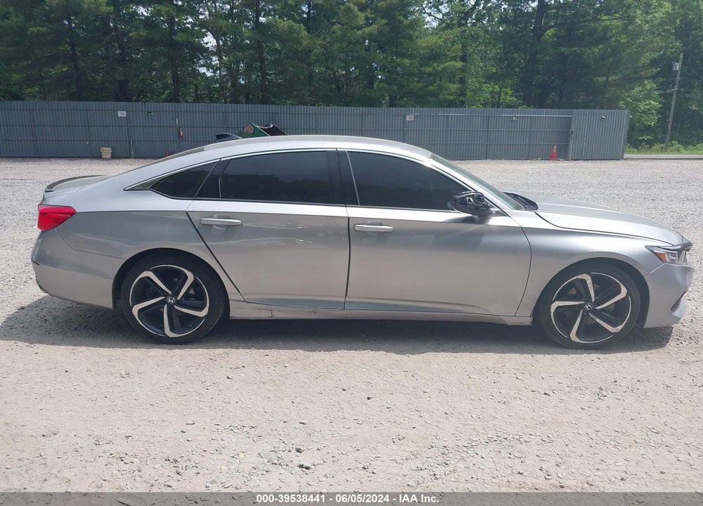 2021 HONDA ACCORD SPORT VIN: 1HGCV1F3XMA007786