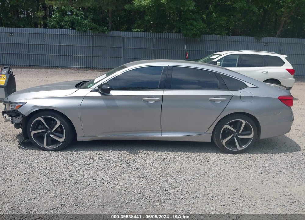 2021 HONDA ACCORD SPORT VIN: 1HGCV1F3XMA007786