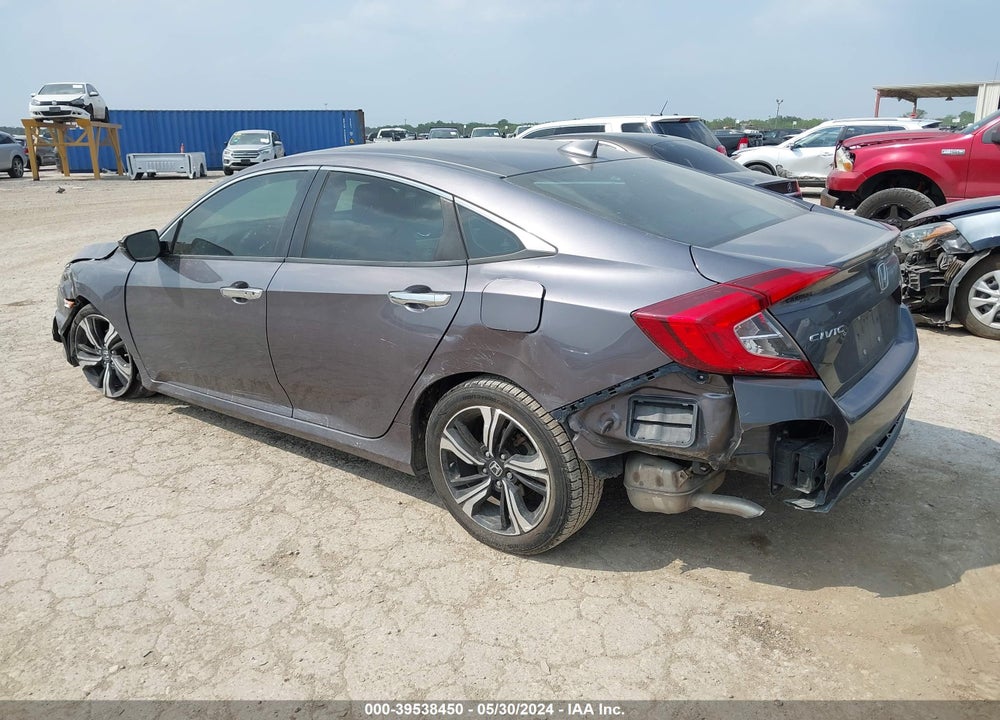 2016 HONDA CIVIC TOURING VIN: 19XFC1F92GE031104