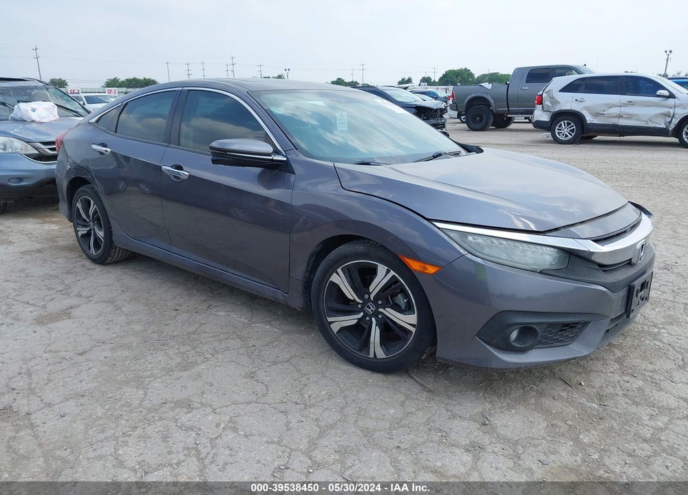 2016 HONDA CIVIC TOURING VIN: 19XFC1F92GE031104