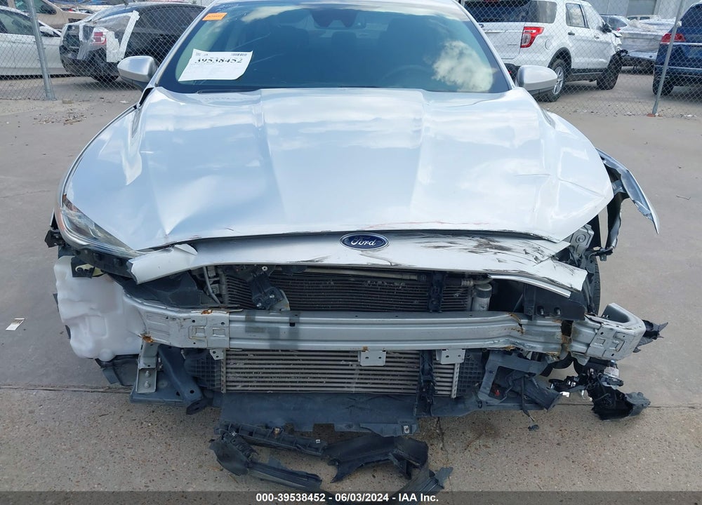 2019 FORD FUSION SE VIN: 3FA6P0T93KR259834
